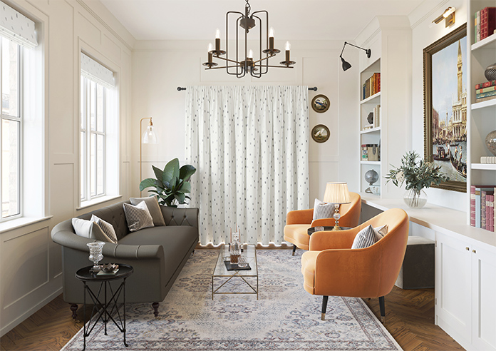 Ink Spots, Contrast - Made to Measure Curtains - Image 15